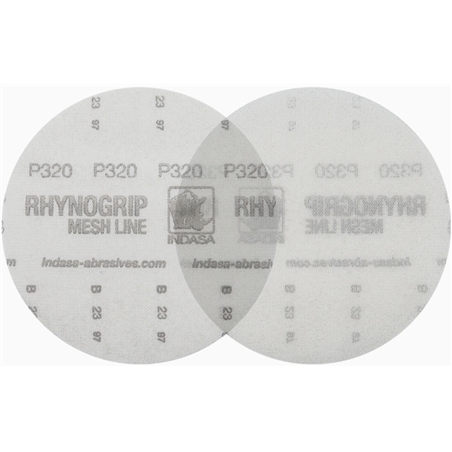 Disco de papel de lija Rhynogrip 225mm G120 Indasa