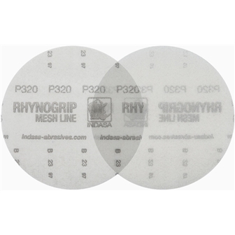 Disco de papel de lija Rhynogrip 225mm G120 Indasa - DIDLRML225150