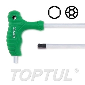 Chave Punho Sextavada Ponta Esférica 3mm AGCA0315 Toptul - DTCPSPEL3