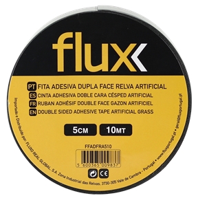 Cinta Adhesiva Doble Cara para Césped Artificial 5cm x 10mt Flux - FFADFRA510