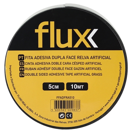 Cinta Adhesiva Doble Cara para Césped Artificial 5cm x 10mt Flux - FFADFRA510