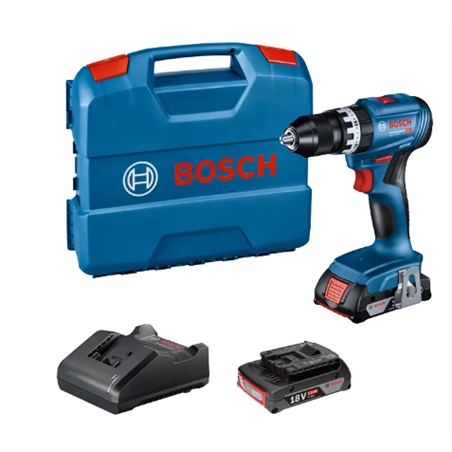 Berbequim GSB 18V-45 + 2 Bat 2Ah 06019K3302 Bosch