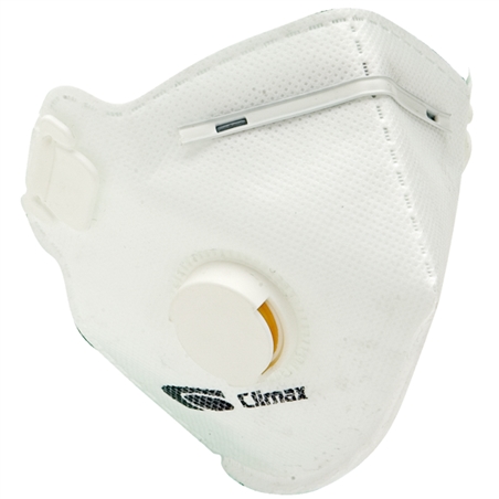 Mascarilla desechable con válvula FFP2 1730 Climax - DCMDV1730