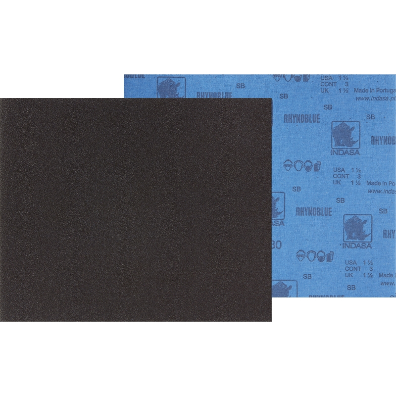 Papel de lija de hierro Rhynoblue G36 Indasa