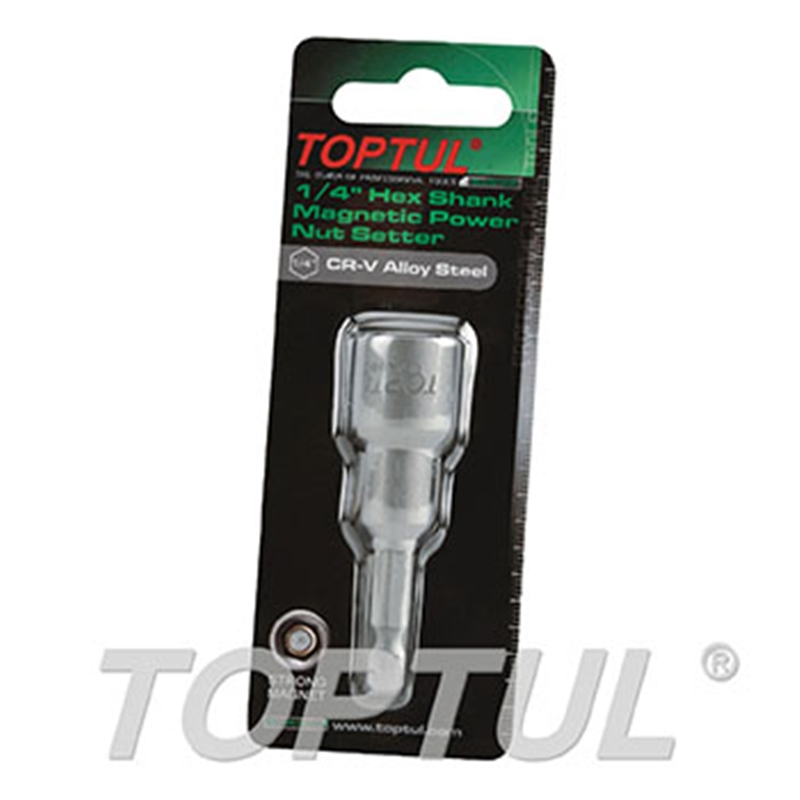 Adaptador Magnetico Hexagonal 1/4" 8mm BEAA0808G Toptul