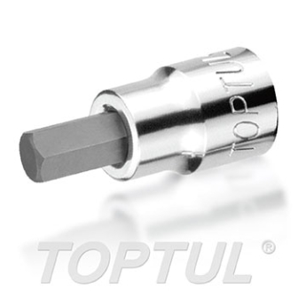 Chave Caixa Bit Hexagonal 1/2" 17mm BCDA1617 Toptul - DTCCBH1217