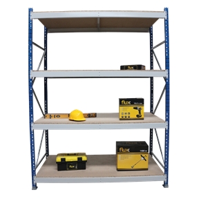 Shelf with 4 Shelves (2500x1800x800mm) Flux - FE4P1800