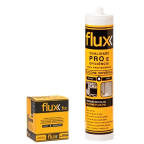 Silicone SUPRO100 (Branco,280ml) Flux - FSB280F