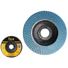 Disque d ébavurage lamellé en acier inoxydable au zirconium (G40) Flux - FDLI40