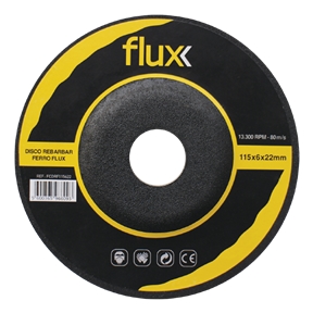 Disque d ébavurage en fer (115 mm) Flux - FCDRF115622