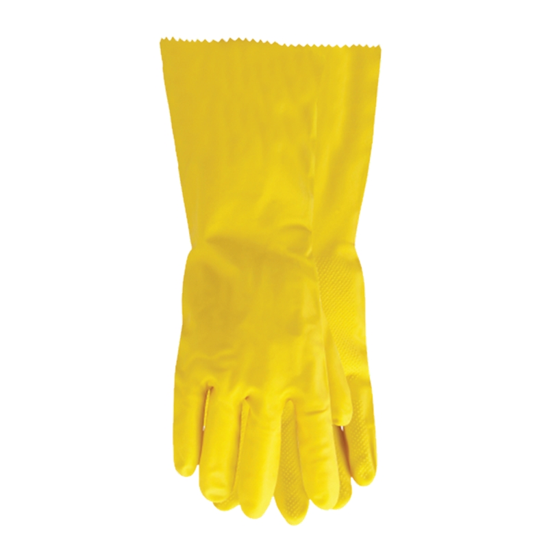 Gant Menage Latex Jaune