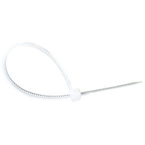 White Buckle Cable Tie (2.5x100) Flux - FAFB25100