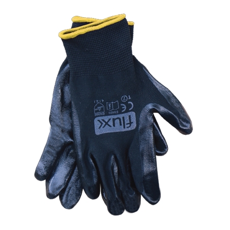 Black Nitrile Glove (6) Flux - FLNP6XS