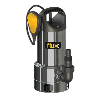 Bomba Submersível Inox Águas Sujas 1100W Flux - FBSASP1100W