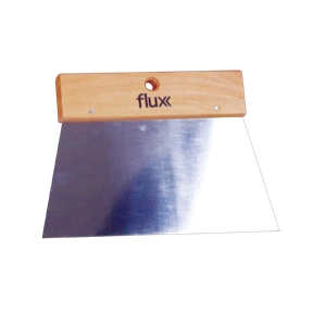 Spatule Lisse Inox Manche Bois (160 mm) Flux - FELICM160