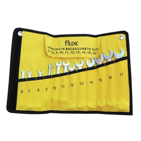 Juego Llave Boca + Lune 12 Piezas Flux - FICBLC12