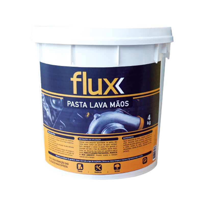 Pasta Lava Mãos 4kg Flux