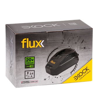 Cargador rápido de 20 V Flux - FCR20