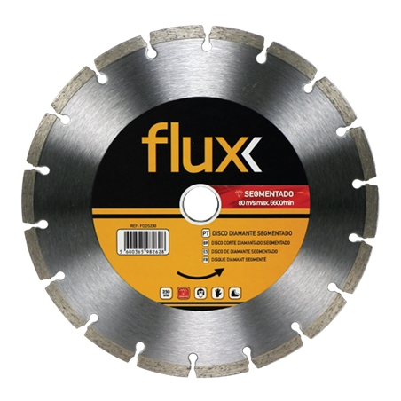 Disque diamant segmenté (115 mm) Flux - FDDS115