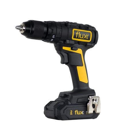 Cordless Screwdriver 20V Exock 2x2.0Ah + Flux Charger