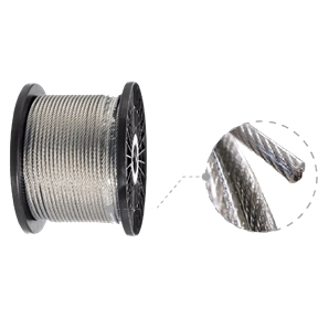 Cable de acero recubierto (3 mm 250 mt) Flux - FCAR3250