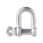 European Type Galvanized Dee Shackle