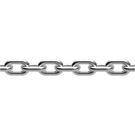 Galvanized Steel Chain (2.8mm 50mt) Flux - FCAG2850