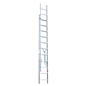 Aluminum Square-Steps Double Extension Ladder