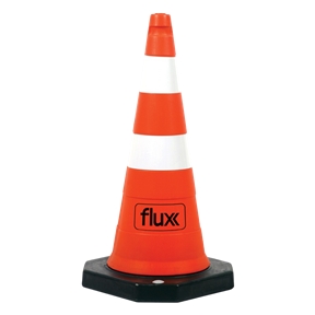 Cone Trânsito PVC 70cm Flux - FCTPVC75