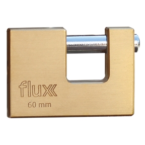 Brass Block Lock (60mm) Flux - FAP60