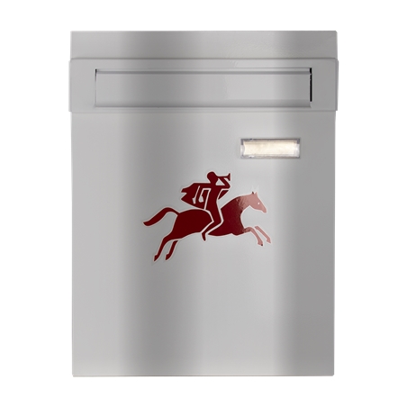 Stainless Steel Mailbox Front Entry and Back Door nº5 Flux - FCCIEFPA