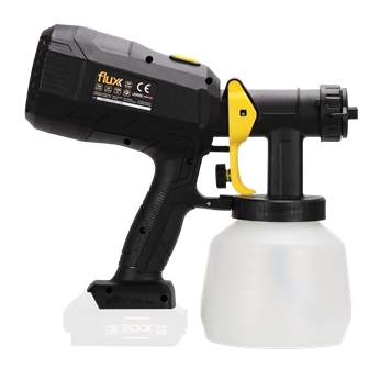 Cordless Paint Gun 20V Li Exock Flux - FPP20LE