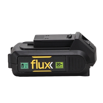 Batería de iones de litio de 20 V y 2,0 Ah Exock Flux - FBL2020E