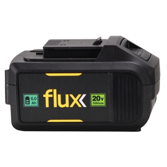 Batería de iones de litio de 20 V y 6,0 Ah Exock Flux - FBL2060E