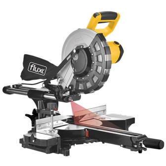 Sliding Mitre Saw 2200w/255mm Flux - FSCB2200