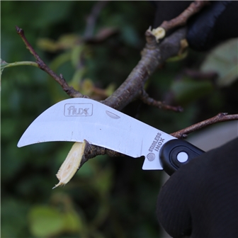 Curved Blade Grafting Pocket Knife 180mm Flux - FNELC180