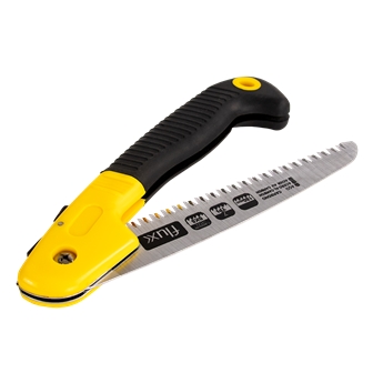 Folding Pruning Saw 180mm with Bimaterial Handle Flux - FSPTN180CB