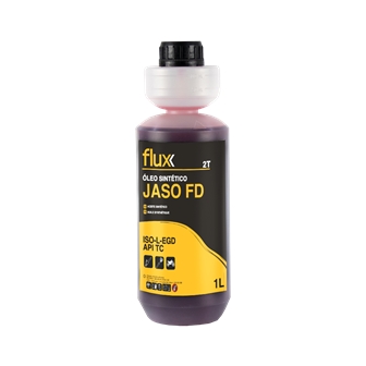 Aceite Sintético para Motor 2 Tiempos Rojo 1lt Dispensador JASO FD Flux - FOM2S1VDFD