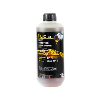 Aceite Semisintético para Motor 4 Tiempos 10W40 1lt Flux - FOM4S10W401