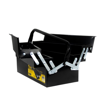 Metal Tool Box 5 Dividers (310x160x155mm) Flux - FMF5310
