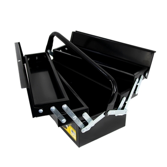 Metal Tool Box 5 Dividers (310x160x155mm) Flux - FMF5310