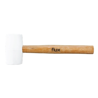 White Rubber Mallet (45 mm) Flux - FMBB45