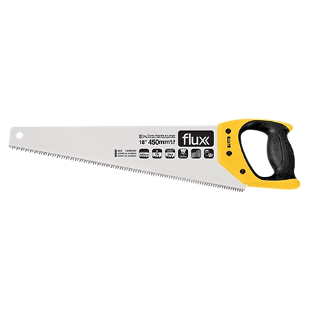 Hand Saw with Bimaterial Handle (450mm) Flux - FSCFL450CB