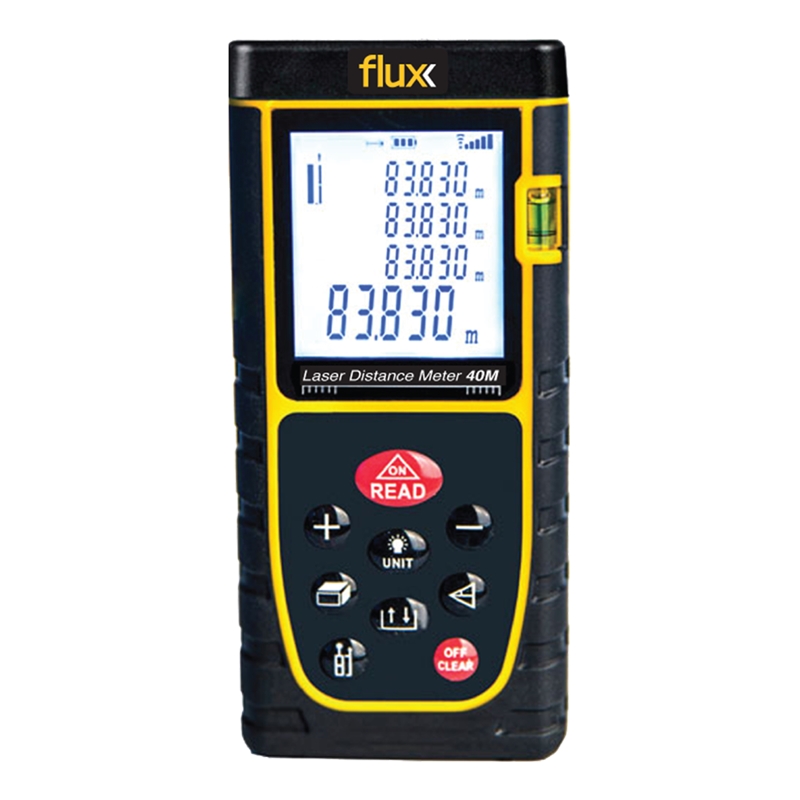 Multifunctional Digital Laser Distance Meter 40mt Flux