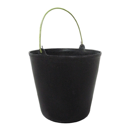 Black Reinforced Bucket (10lt) Flux - FBPT10