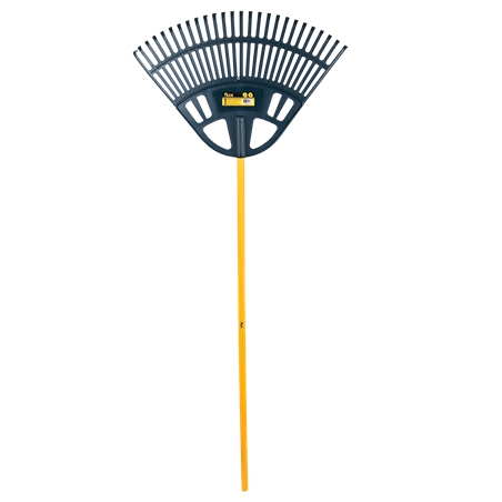Apanha Folhas Nylon Cabo Madeira 27-Dentes Flux
