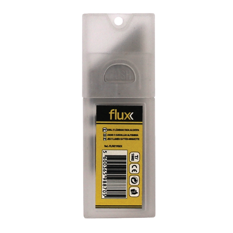 Set of 5 Carpet Knife Blades Flux