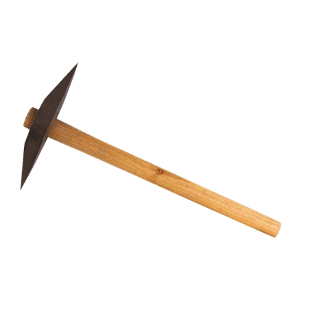 Double Point Pickaxe Head with Wooden Handle No. 2.5 Flux