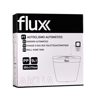 Chasse d'eau automatique AKUA 9Lts Flux - FAAA9