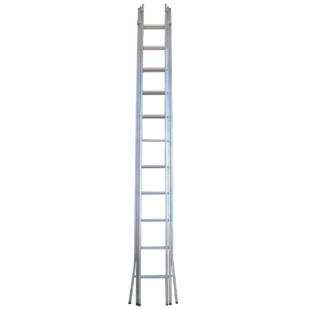 Aluminum Triple Extension Ladder (2.00mt Open Feet) Flux - FEAT200PA